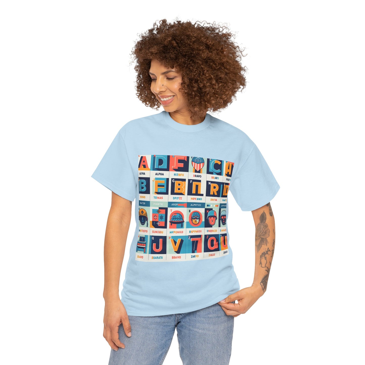 Radio Alphabet Tee Shirt