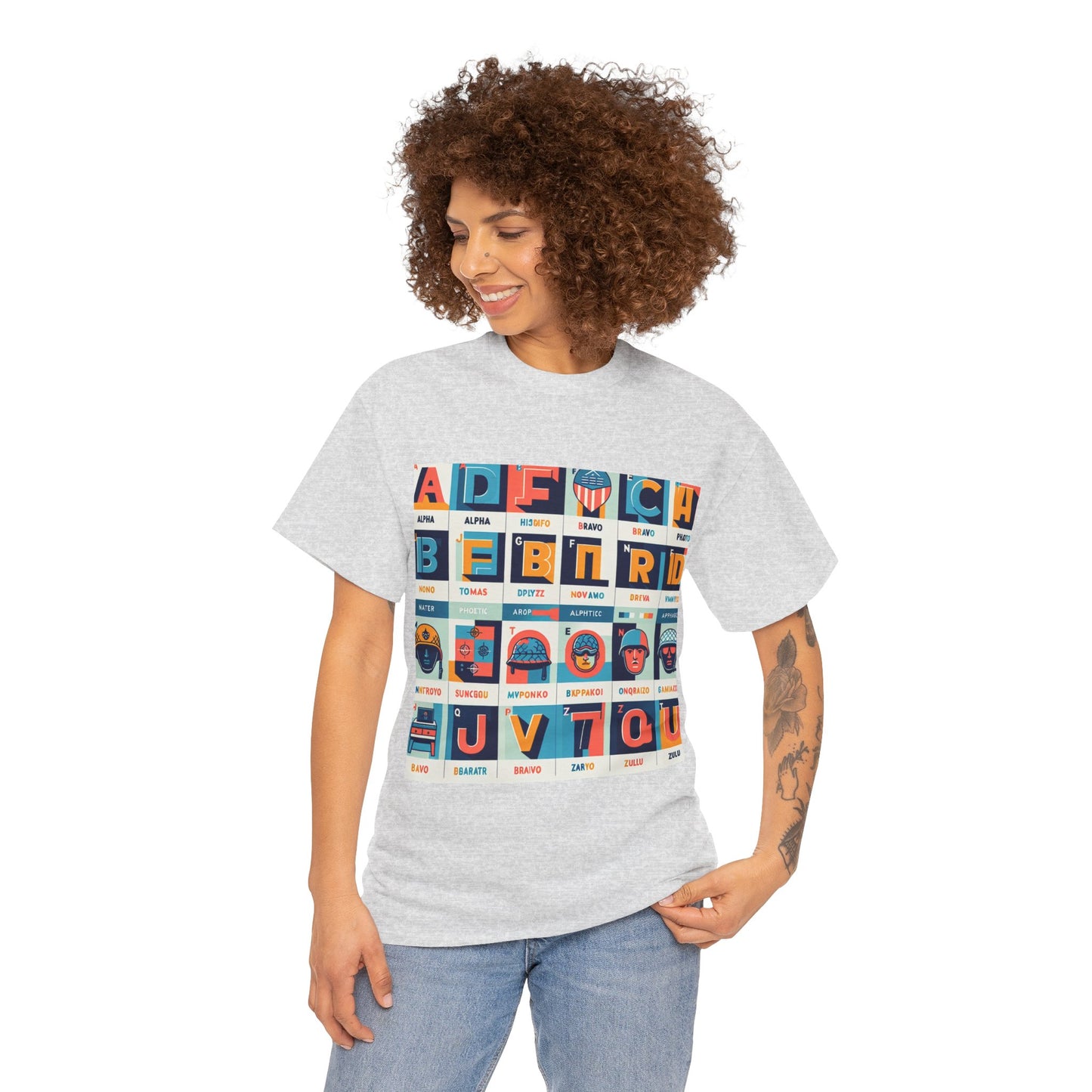 Radio Alphabet Tee Shirt