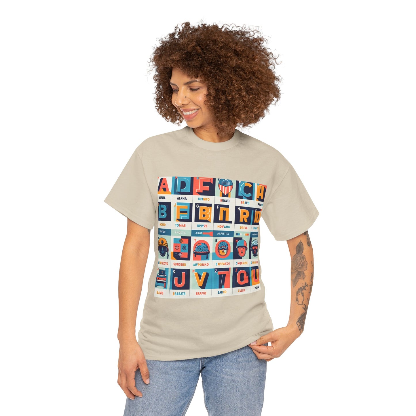 Radio Alphabet Tee Shirt