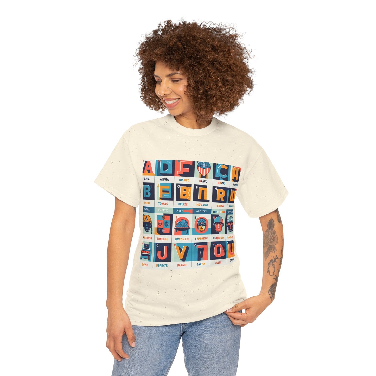 Radio Alphabet Tee Shirt