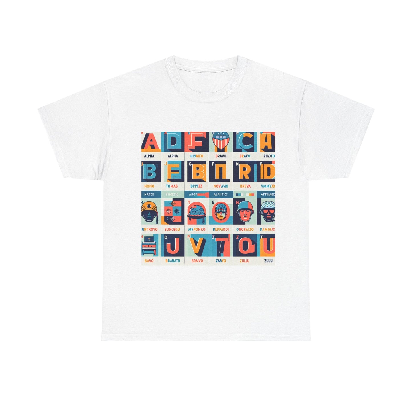 Radio Alphabet Tee Shirt
