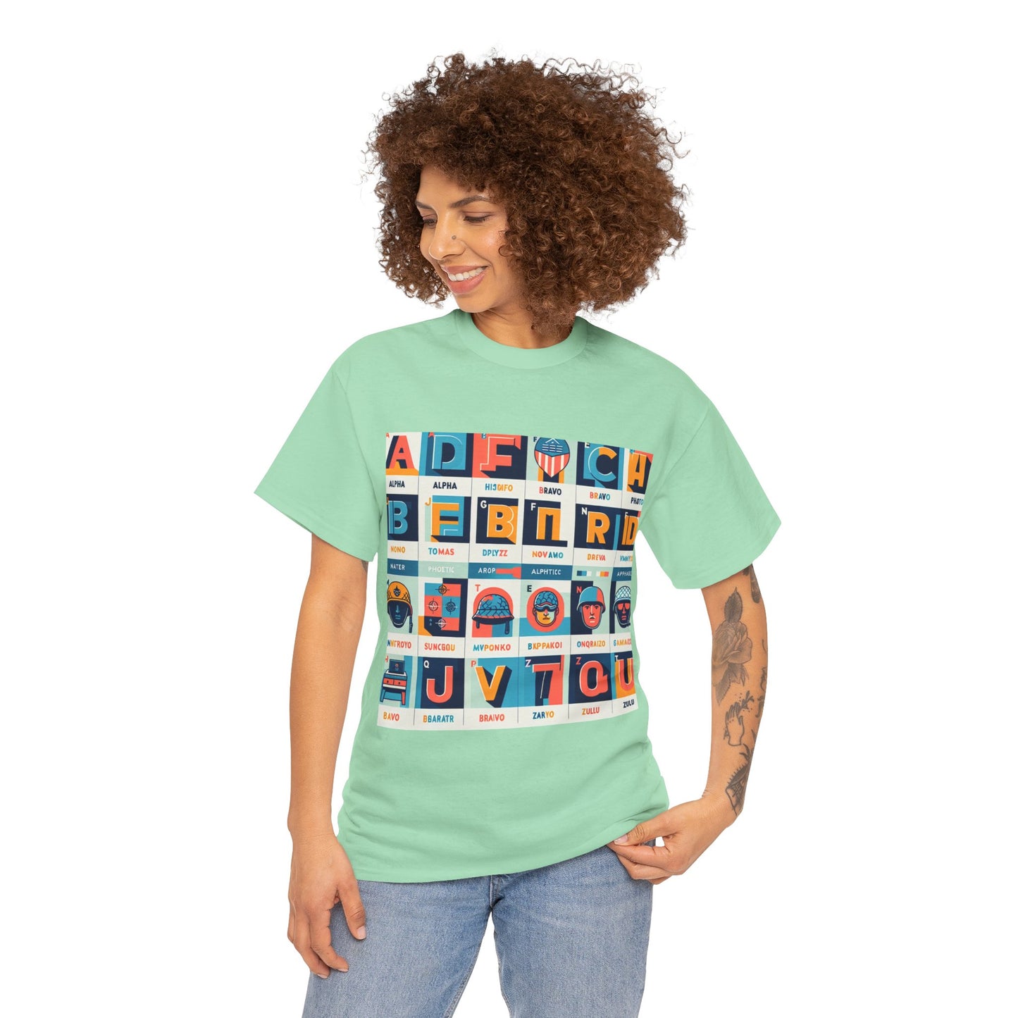 Radio Alphabet Tee Shirt