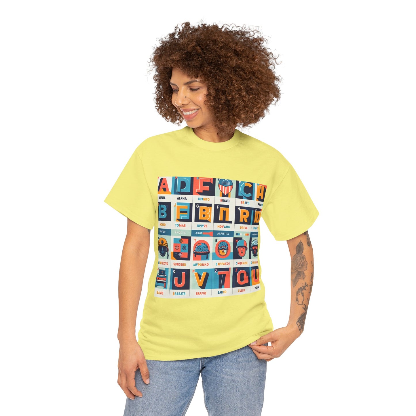Radio Alphabet Tee Shirt