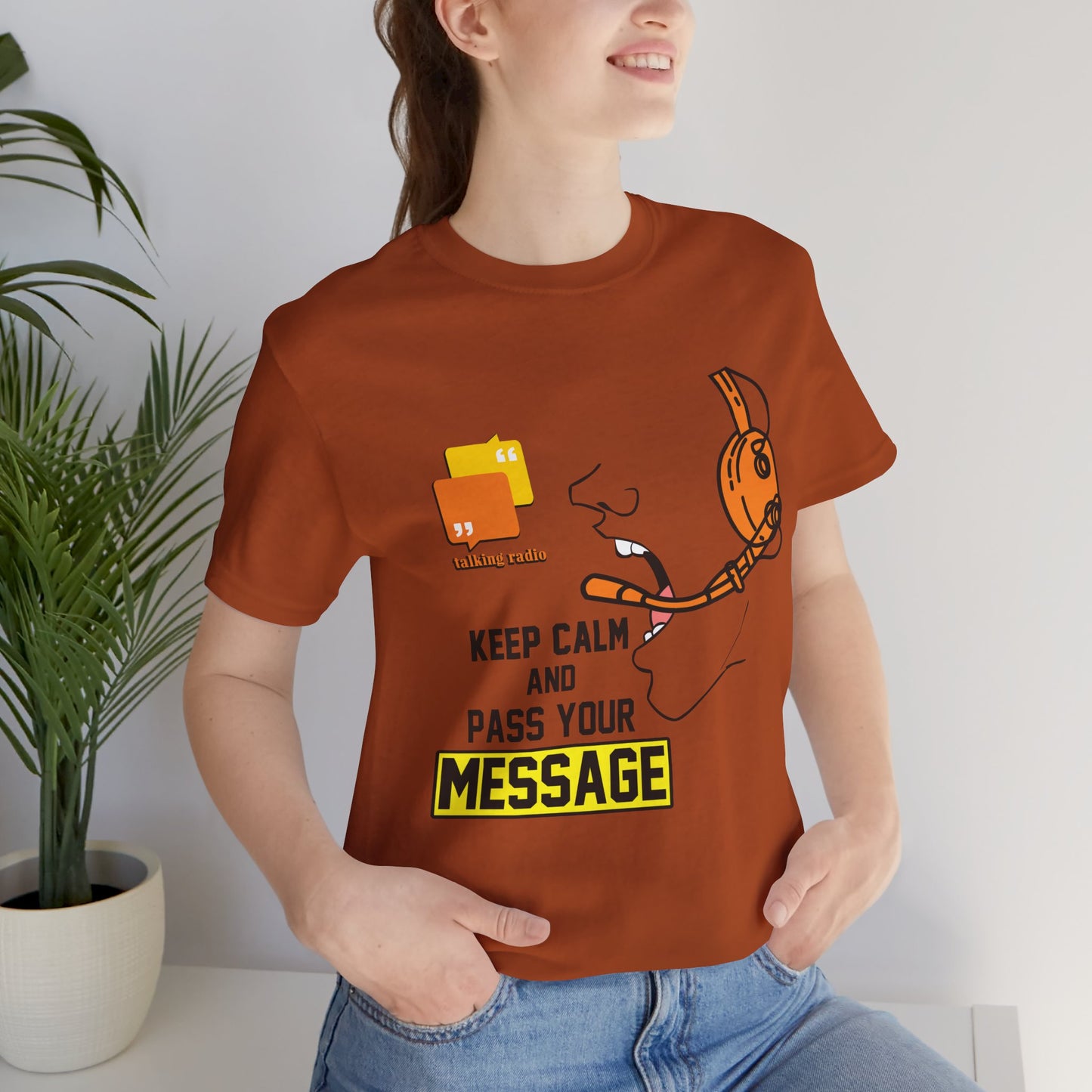 Keep Calm Short Sleeve Tee
