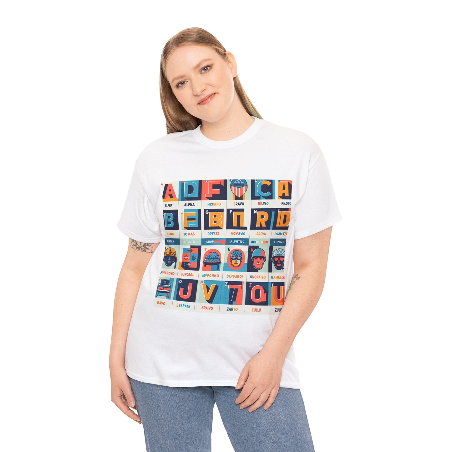 Radio Alphabet Tee Shirt