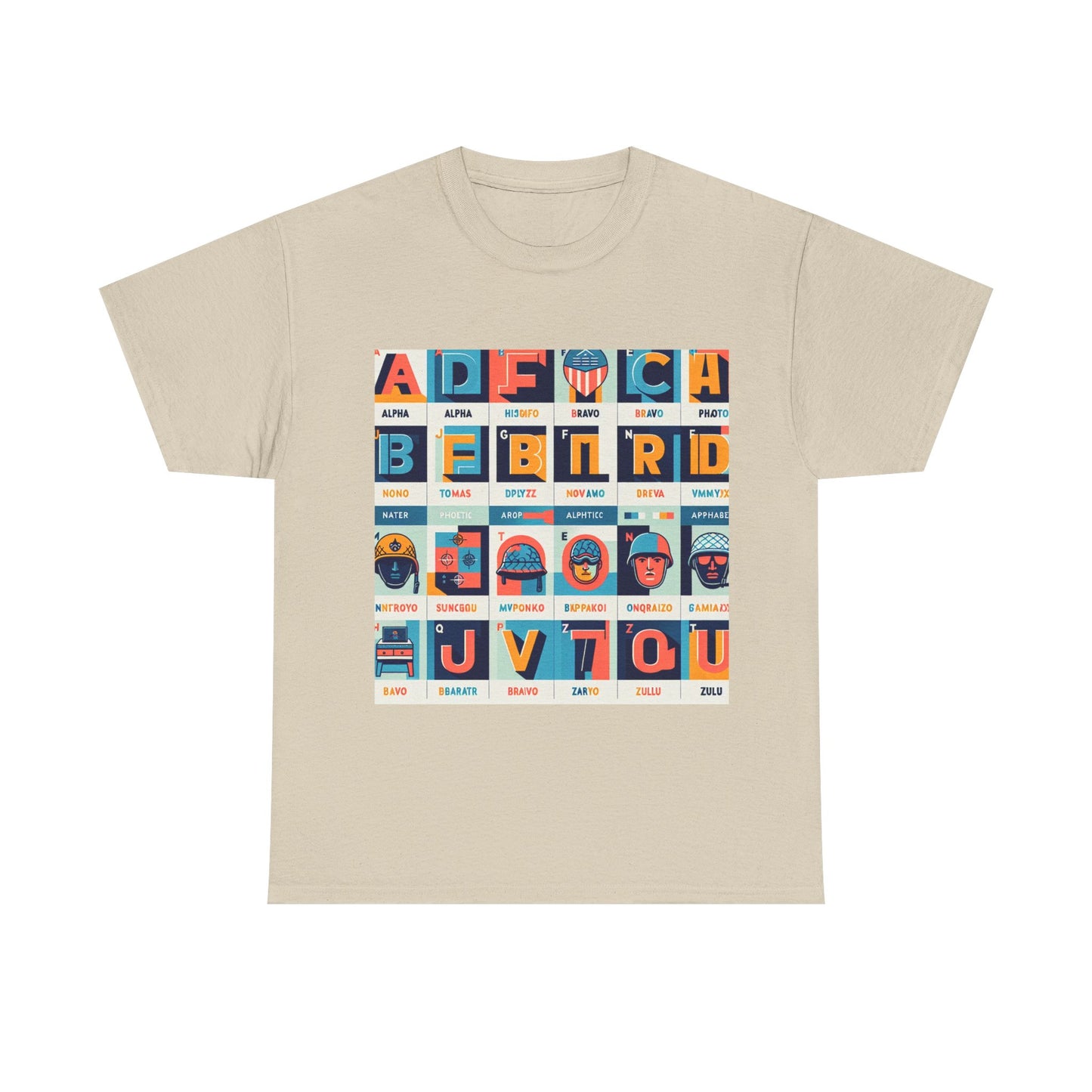 Radio Alphabet Tee Shirt
