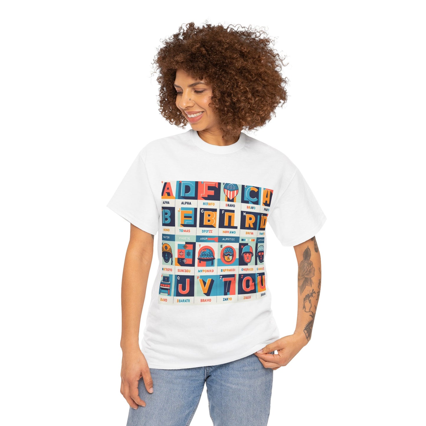 Radio Alphabet Tee Shirt