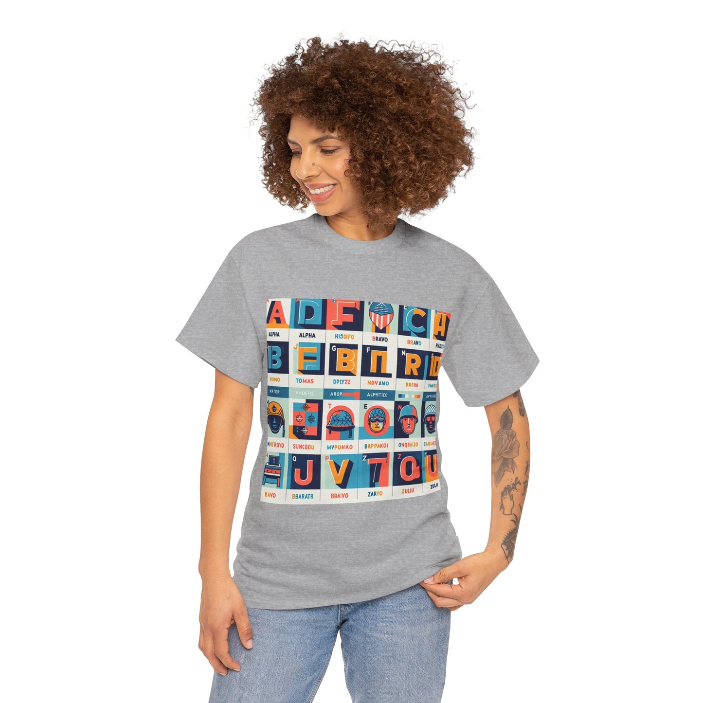 Radio Alphabet Tee Shirt