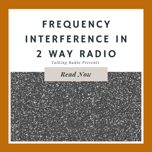 Frequency interference in 2-way radio communications