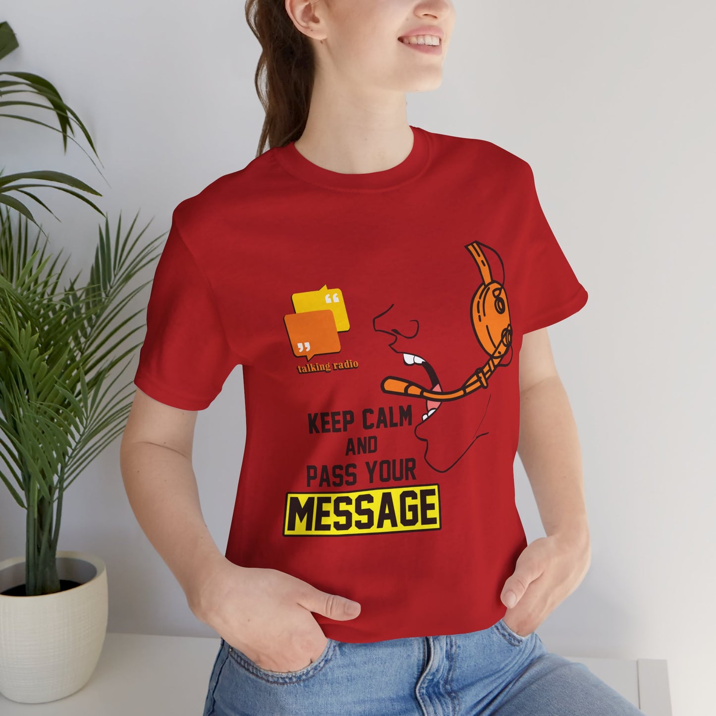 Keep Calm Short Sleeve Tee