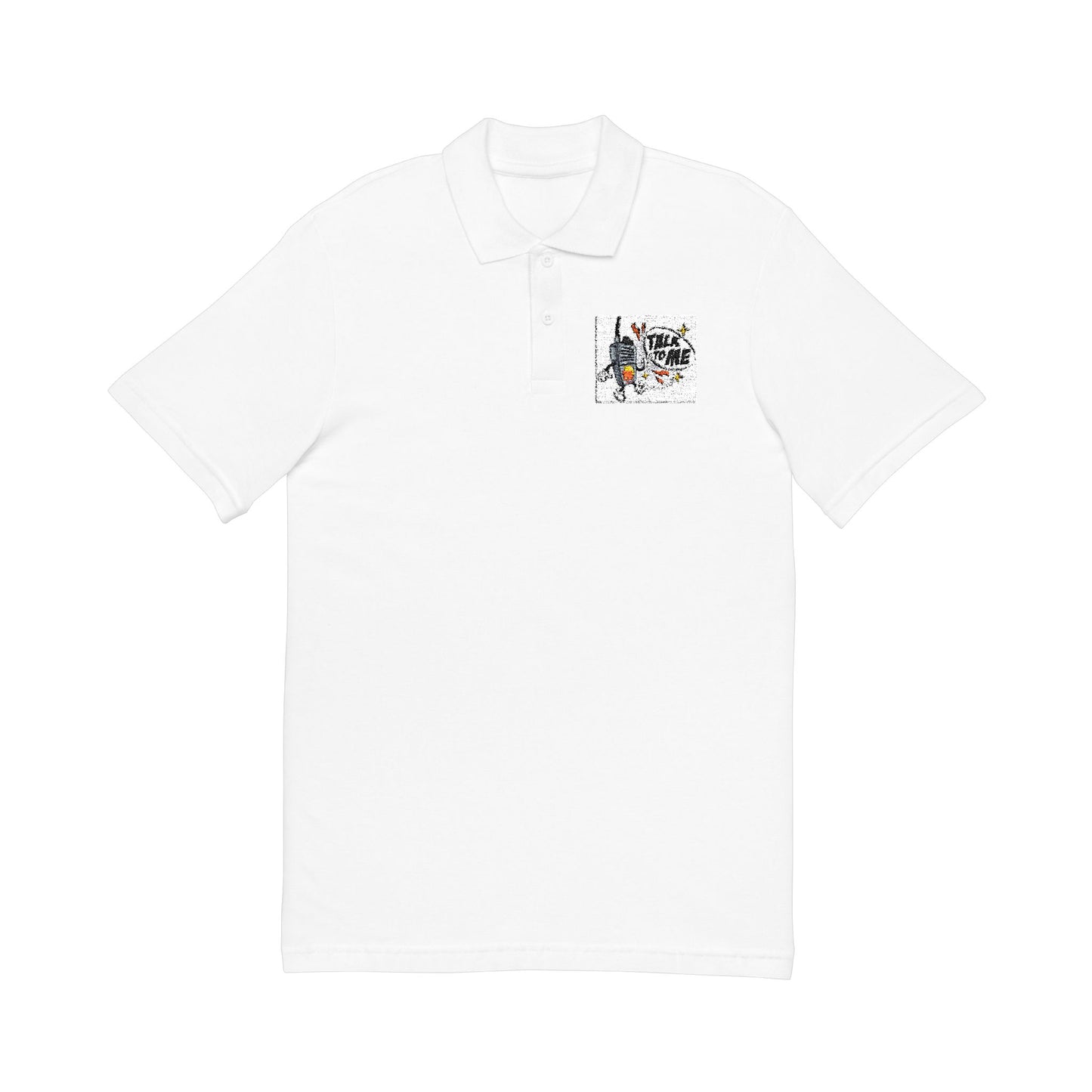 Embroidered Pocket Polo Design Shirt