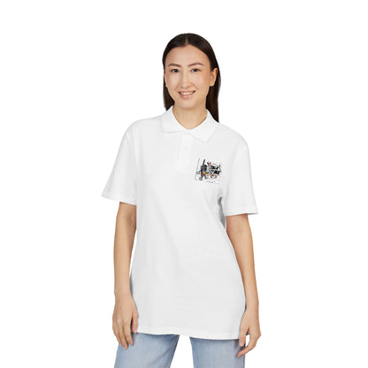 Embroidered Pocket Polo Design Shirt