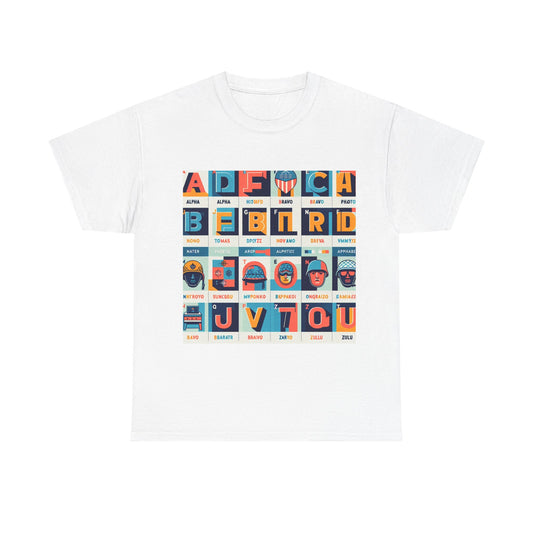 Radio Alphabet Tee Shirt