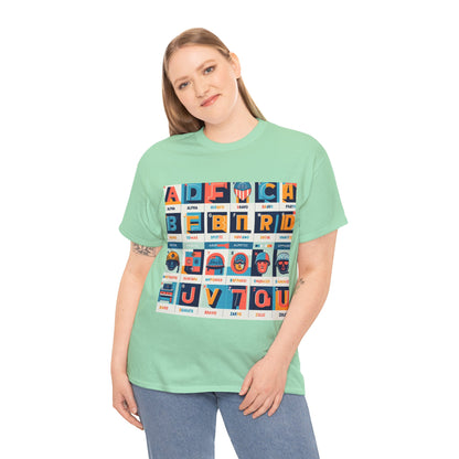 Radio Alphabet Tee Shirt