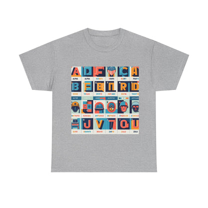 Radio Alphabet Tee Shirt