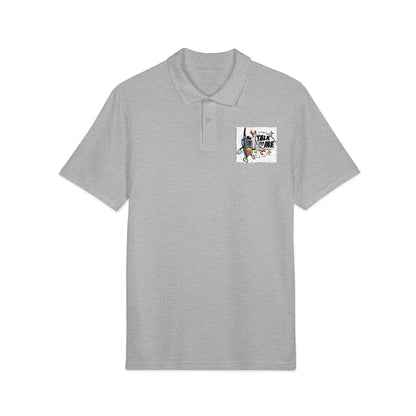 Embroidered Pocket Polo Design Shirt