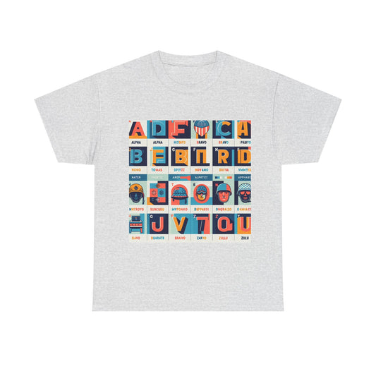 Radio Alphabet Tee Shirt