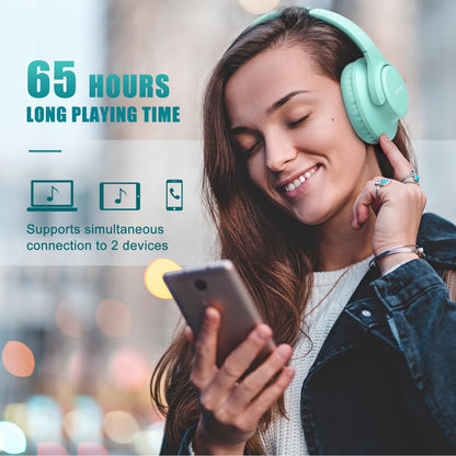 KVIDIO Bluetooth Headphones