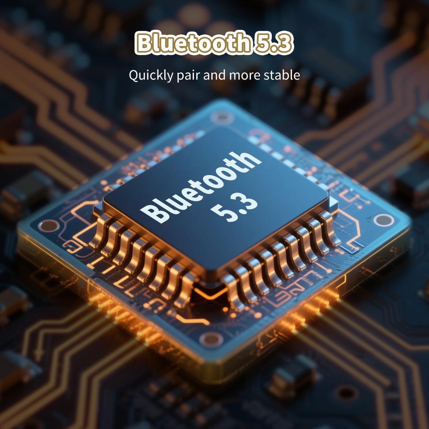 KVIDIO Bluetooth Headphones