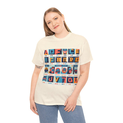 Radio Alphabet Tee Shirt