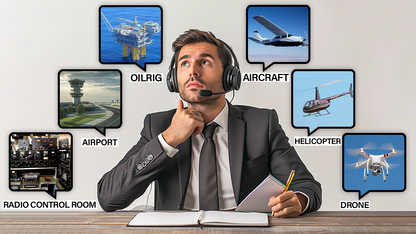 Radio Telephony Mock Exam for Student Pilots (300 questions)