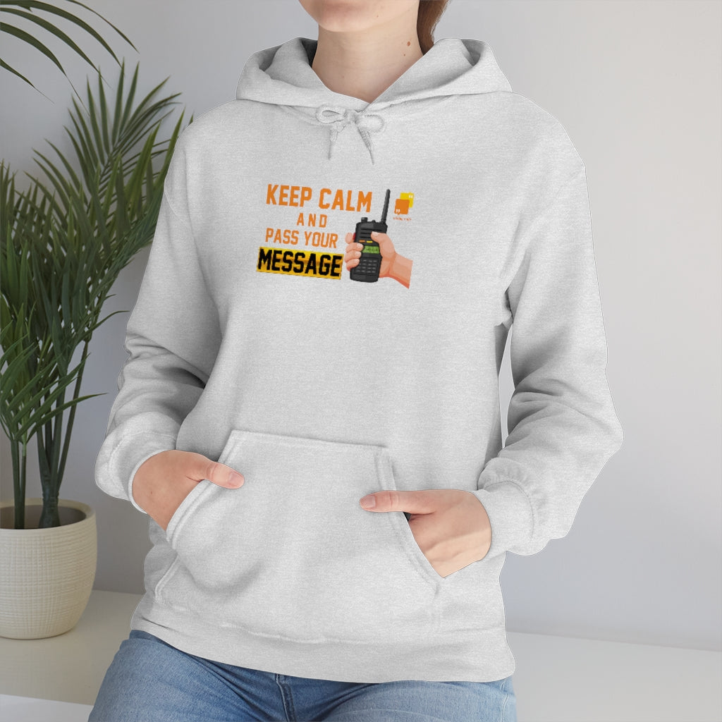 Unisex Keep Calm Hooded Sweatshirt