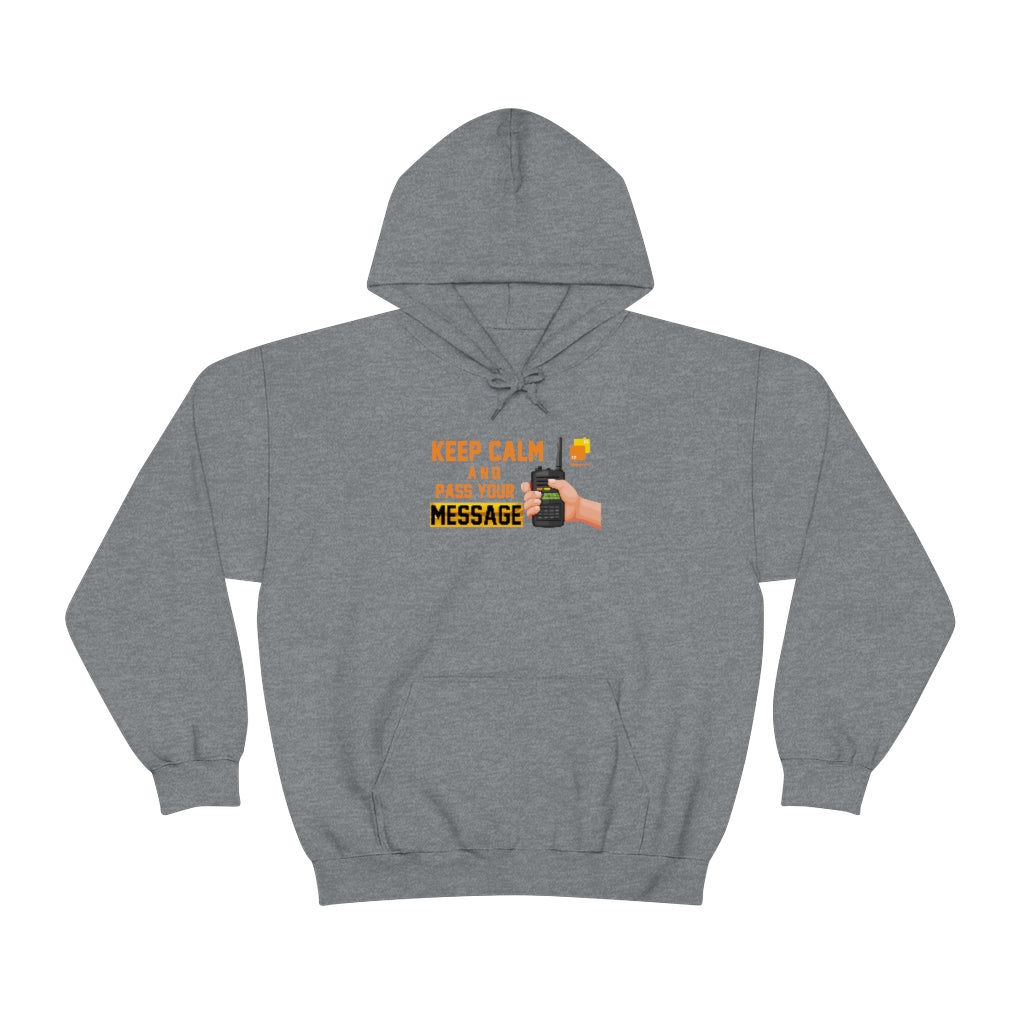 Unisex Keep Calm Hooded Sweatshirt