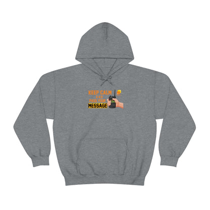 Unisex Keep Calm Hooded Sweatshirt