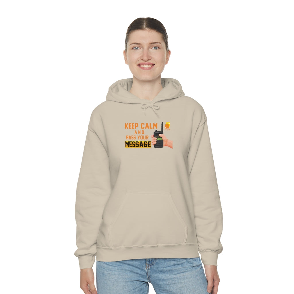 Unisex Keep Calm Hooded Sweatshirt