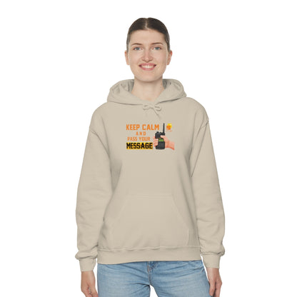 Unisex Keep Calm Hooded Sweatshirt