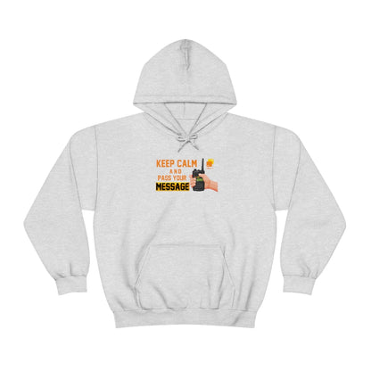 Unisex Keep Calm Hooded Sweatshirt