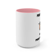 Two-Tone Coffee Mugs, 15oz