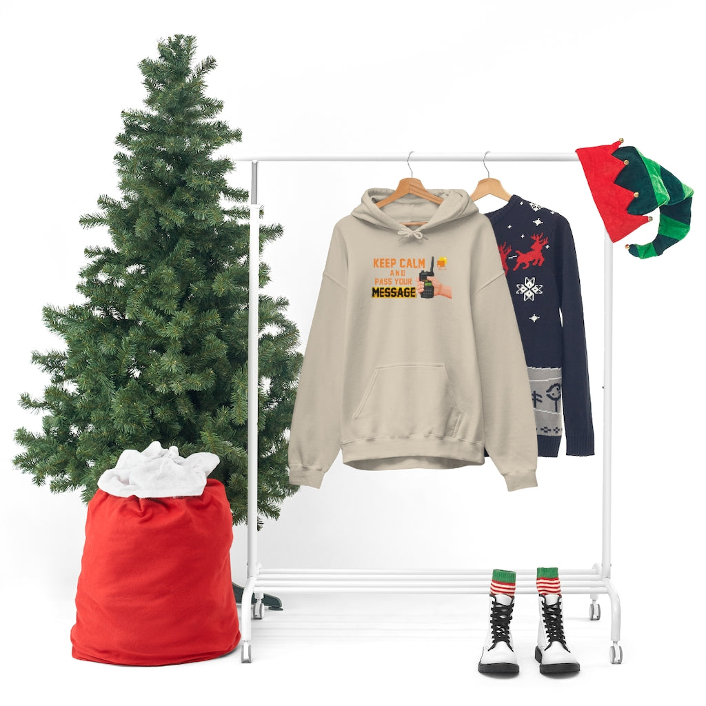 Unisex Keep Calm Hooded Sweatshirt