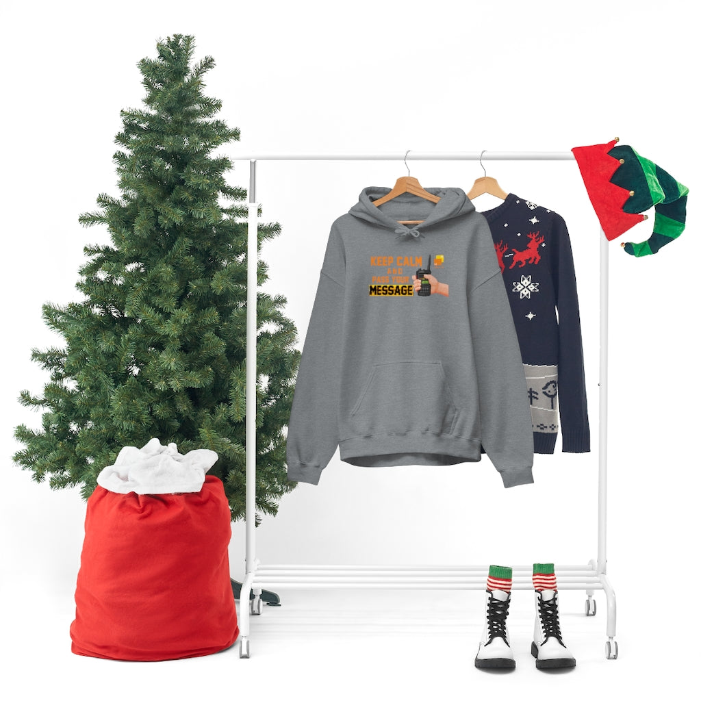 Unisex Keep Calm Hooded Sweatshirt