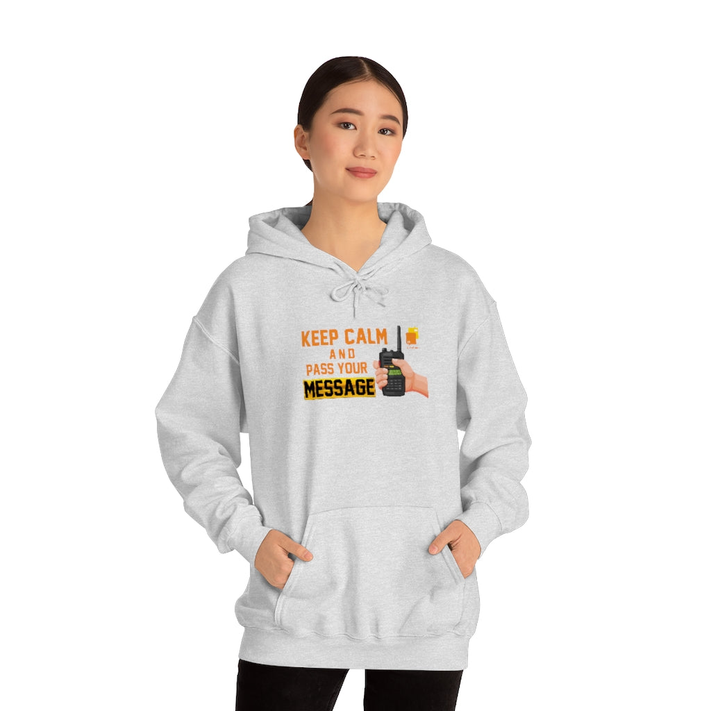 Unisex Keep Calm Hooded Sweatshirt