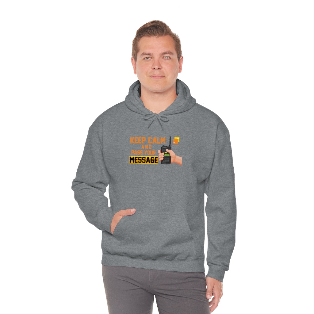 Unisex Keep Calm Hooded Sweatshirt