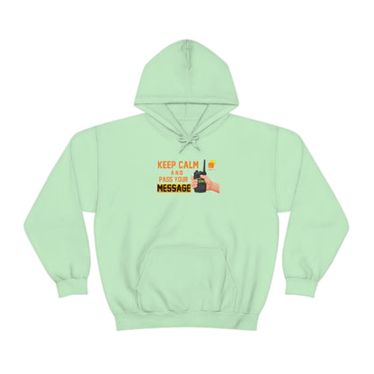 Unisex Keep Calm Hooded Sweatshirt