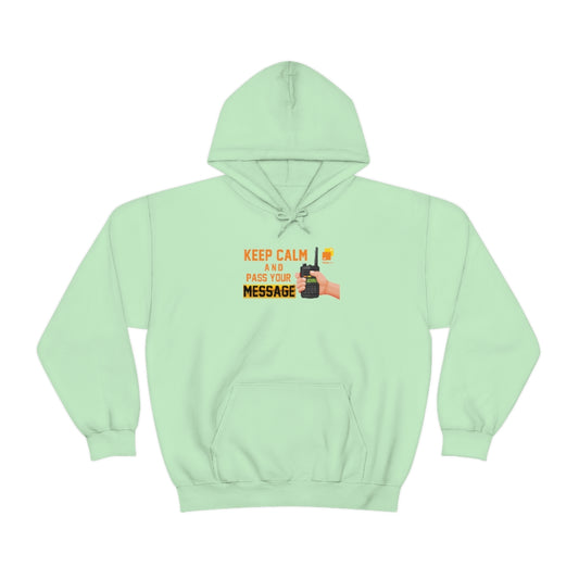 Unisex Keep Calm Hooded Sweatshirt