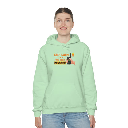 Unisex Keep Calm Hooded Sweatshirt
