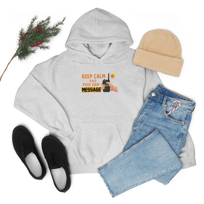 Unisex Keep Calm Hooded Sweatshirt