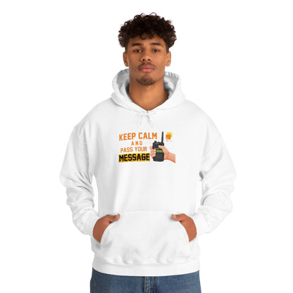 Unisex Keep Calm Hooded Sweatshirt