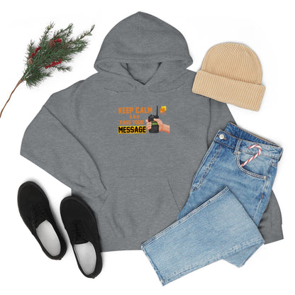 Unisex Keep Calm Hooded Sweatshirt