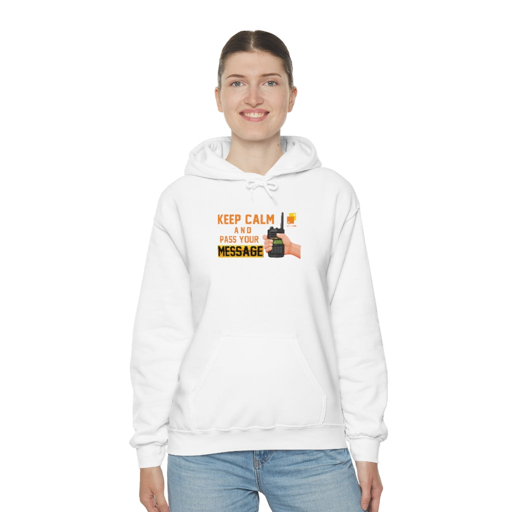 Unisex Keep Calm Hooded Sweatshirt