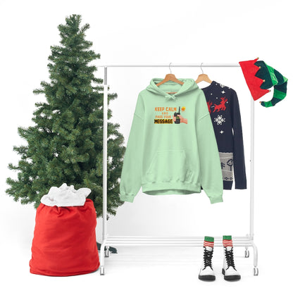 Unisex Keep Calm Hooded Sweatshirt