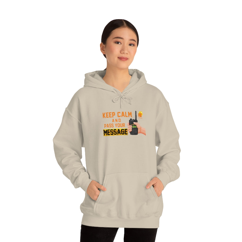 Unisex Keep Calm Hooded Sweatshirt