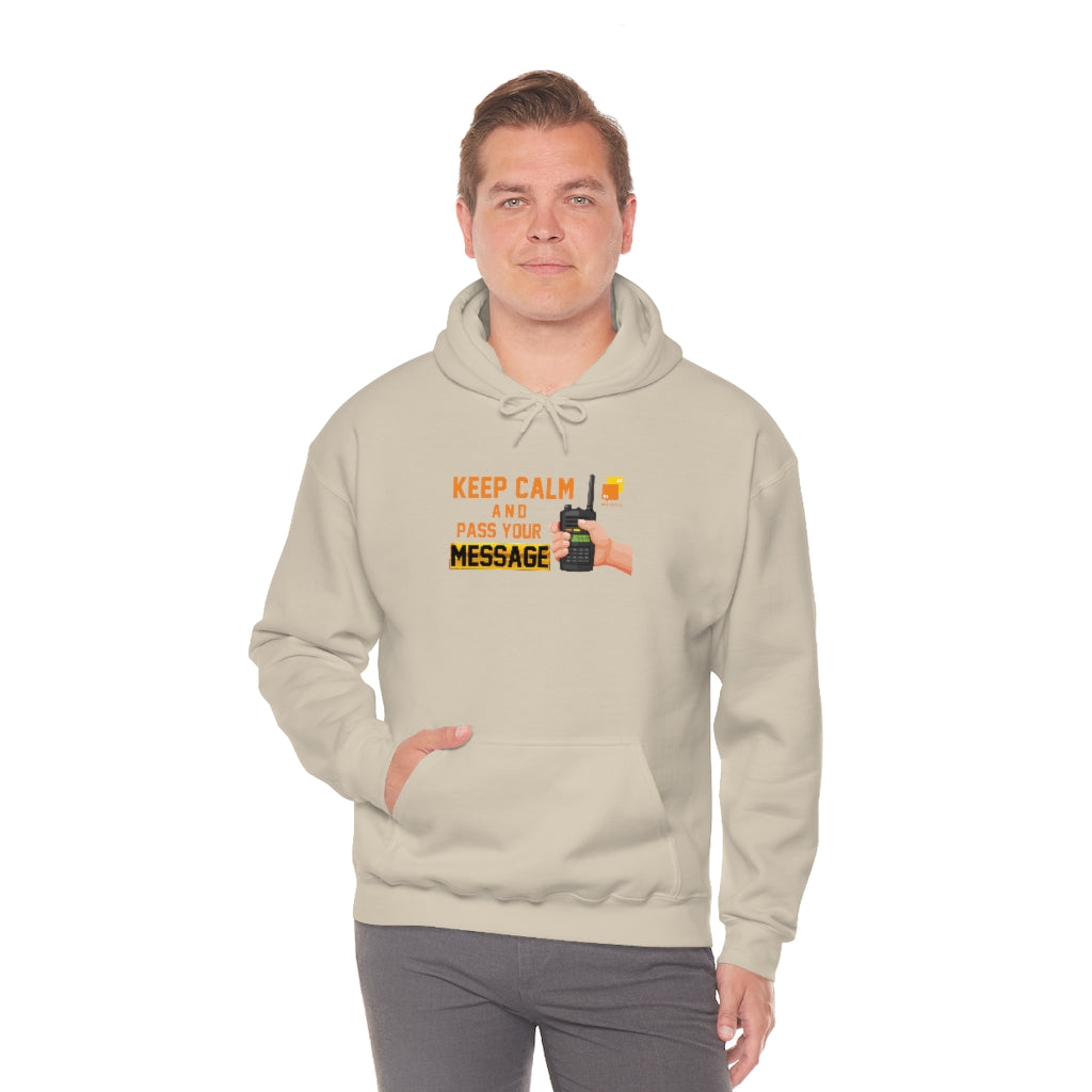 Unisex Keep Calm Hooded Sweatshirt