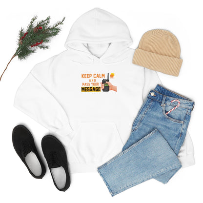Unisex Keep Calm Hooded Sweatshirt