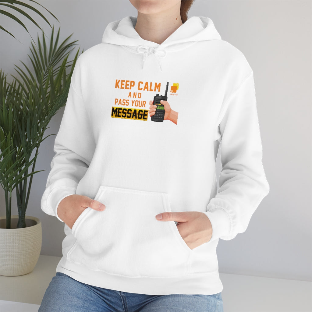 Unisex Keep Calm Hooded Sweatshirt