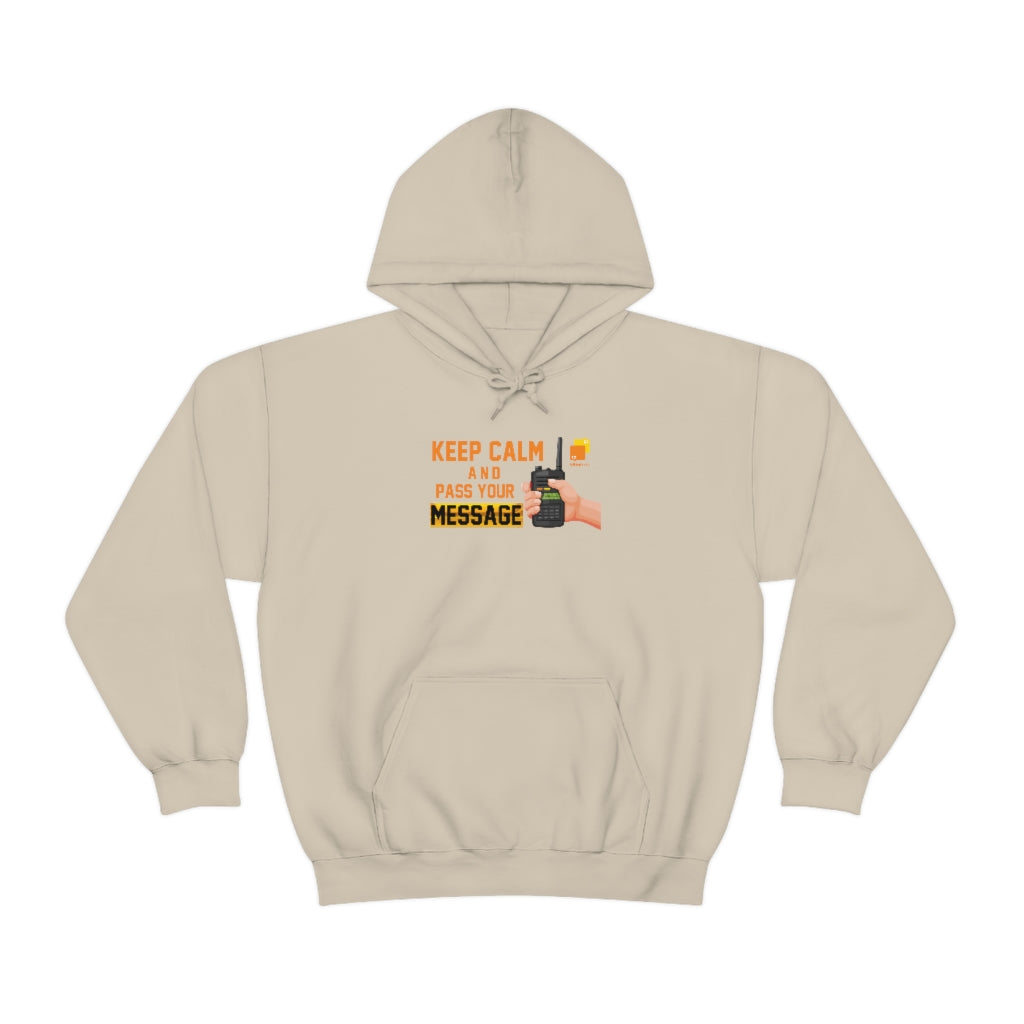 Unisex Keep Calm Hooded Sweatshirt
