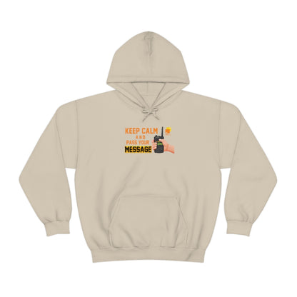 Unisex Keep Calm Hooded Sweatshirt